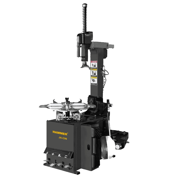 Tire removal and installation machine up to 24 inches