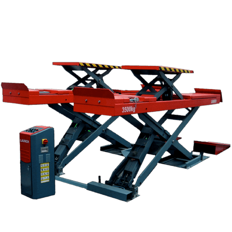 Big Scissor Lift With Secondary Lift LAUNCH