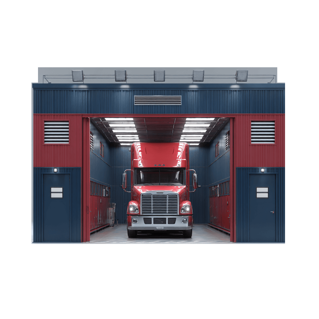 HEAVY VEHICLE PAINT BOOTH